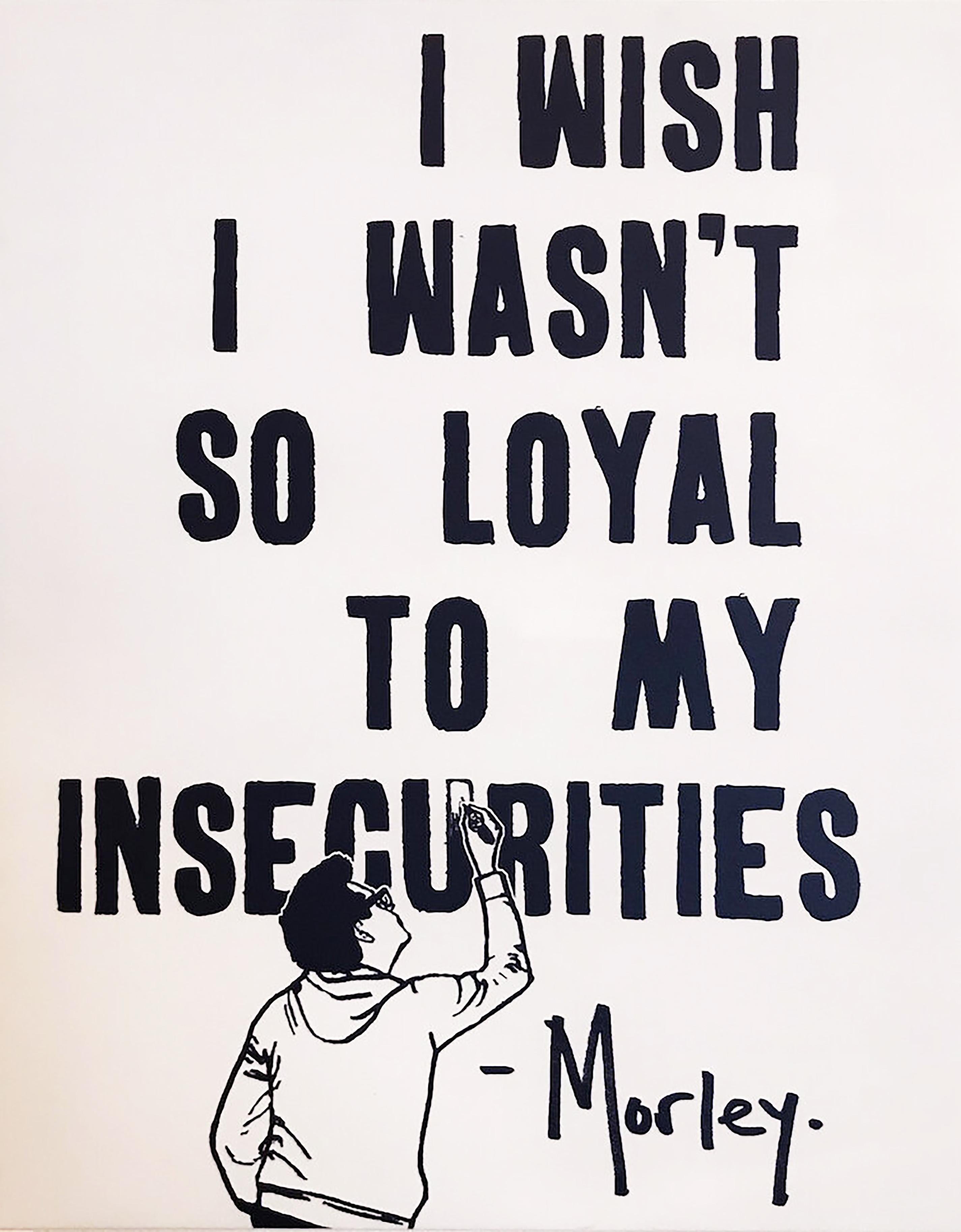"Loyalty" - printed canvas - Painting by Morley