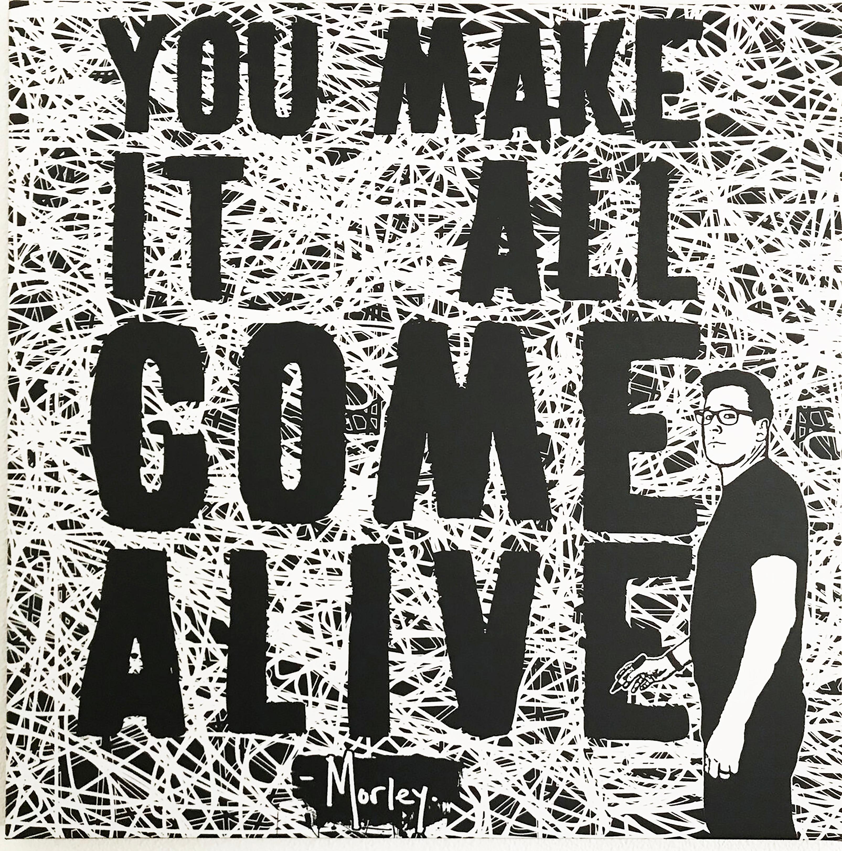 "Come Alive" - toile imprimée