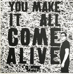 "Come Alive" - printed canvas