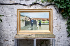 The Sales Ring - Equestrian, Realist, Contemporary, South Africa, Racing, Sport