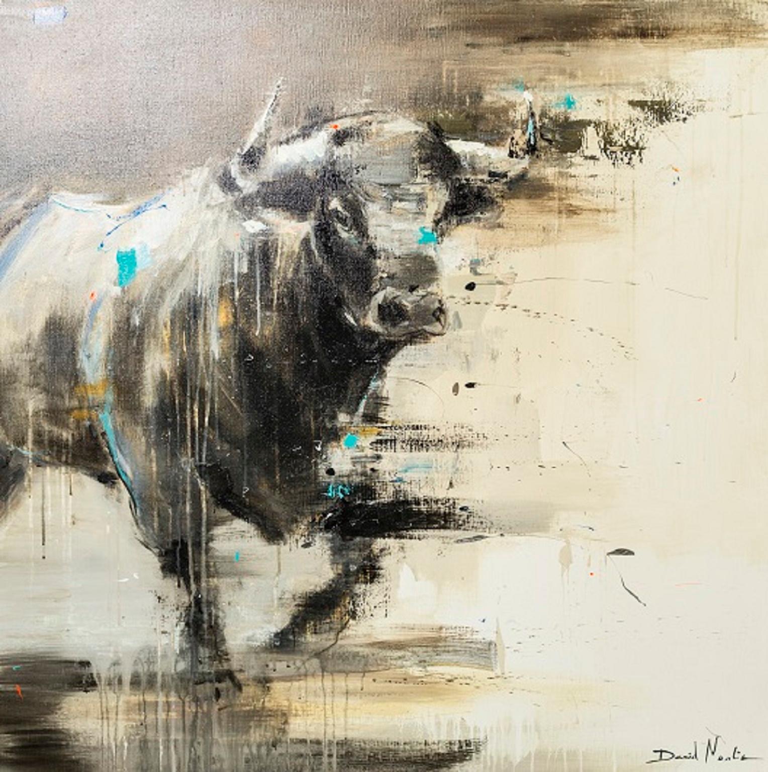 David Noalia  Animal Painting - Toro Espanol IV