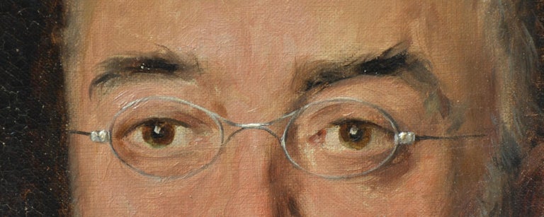 Auguste Emile Bellet - Mr Poisson Portrait For Sale at 1stDibs