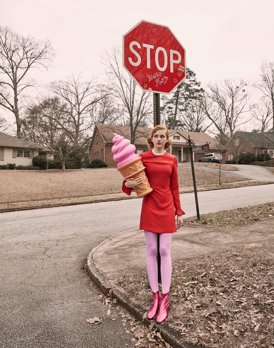 Figurative Photograph Liz Von Hoene - Briggs Bunny 3