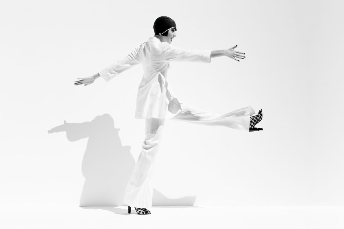 Liz Von Hoene Figurative Photograph - Black and White Dance