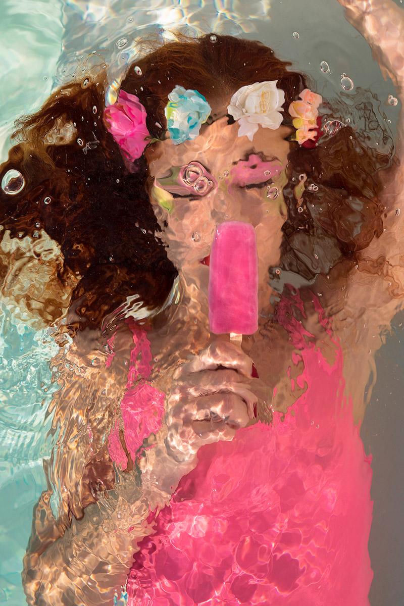 Carla Sutera Sardo Figurative Photograph - Aqva Pink