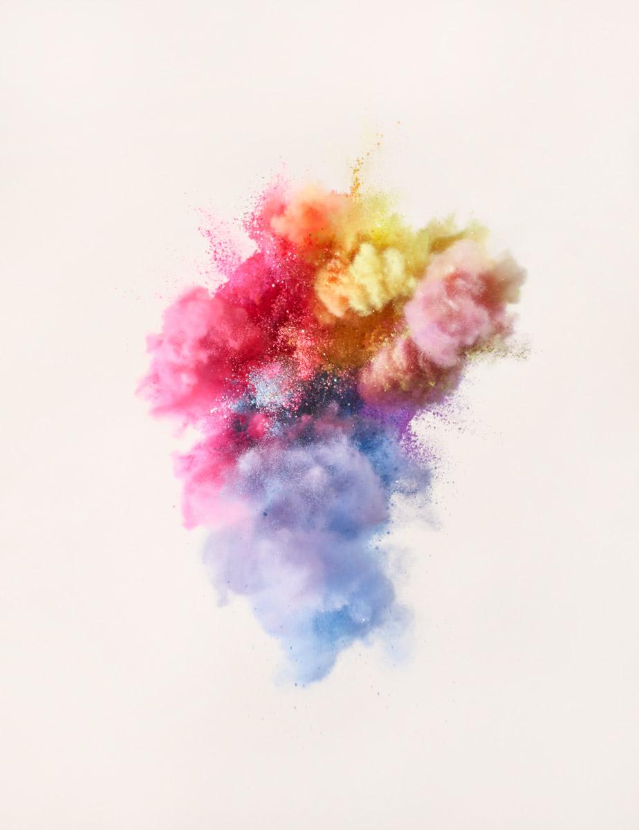 Karin Berndl Abstract Print - Powder Nova 4