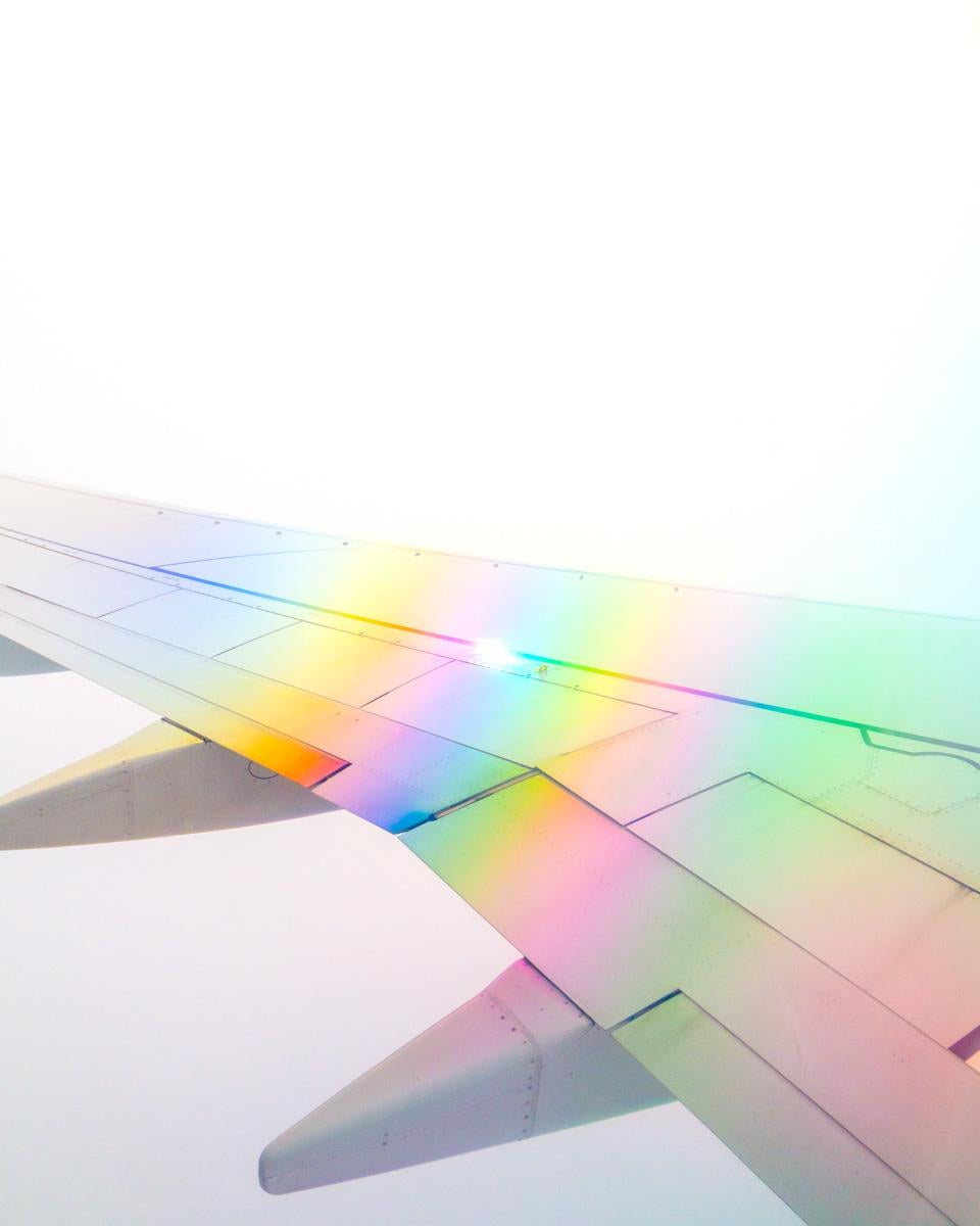 August Östberg Color Photograph - Entering Rainbow