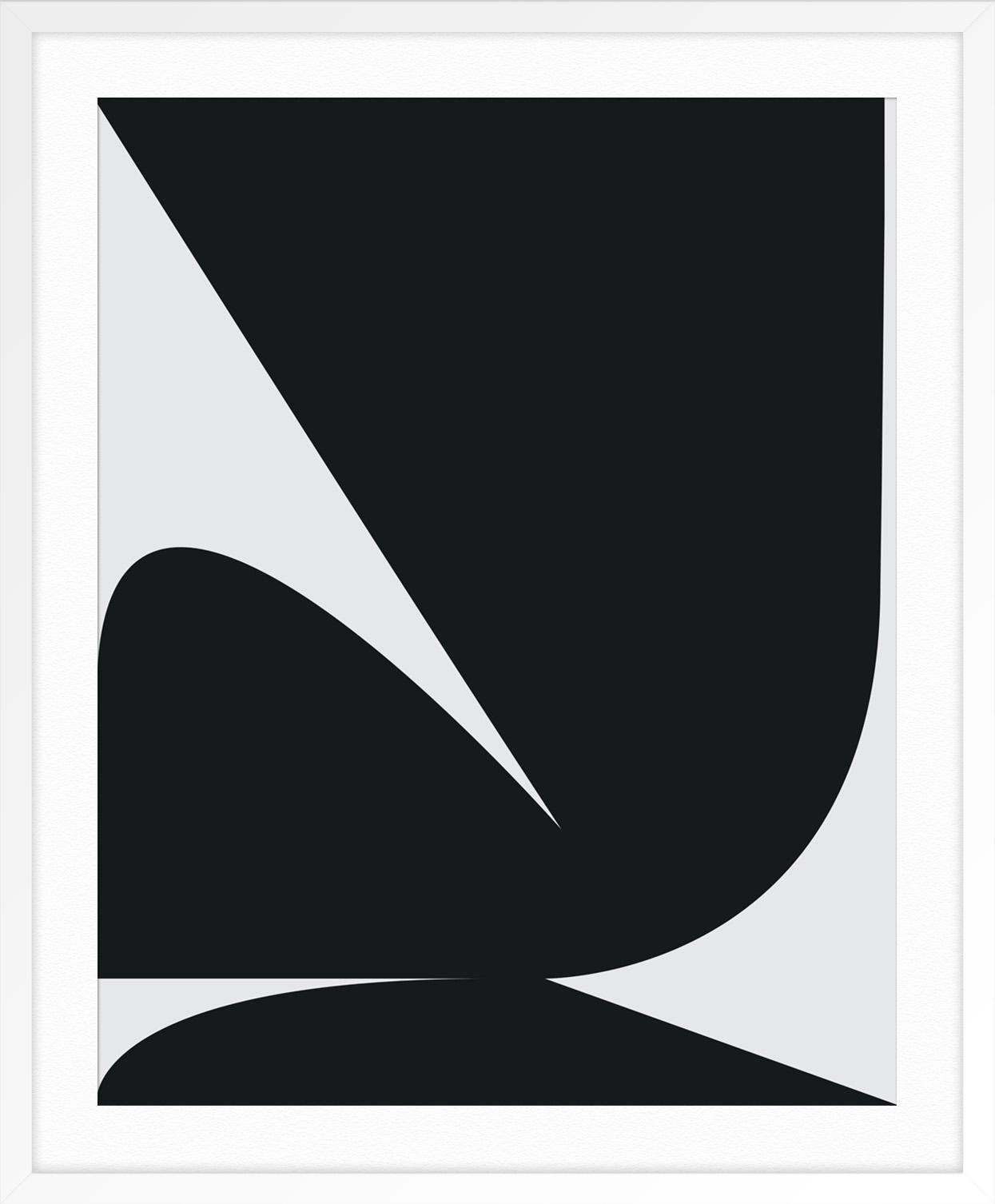 Untitled (Black on Almost White) For Sale 2