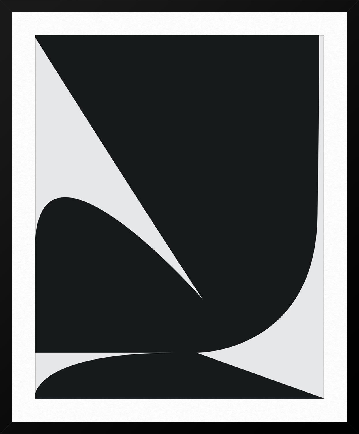 Untitled (Black on Almost White) For Sale 4