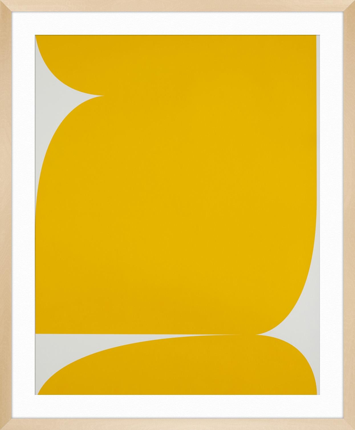 Untitled (Yellow on Light Grey 2) For Sale 2