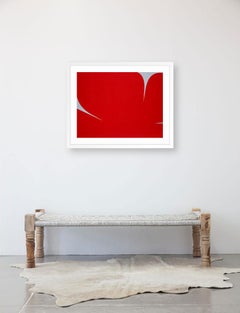 Untitled (Red on Grey)