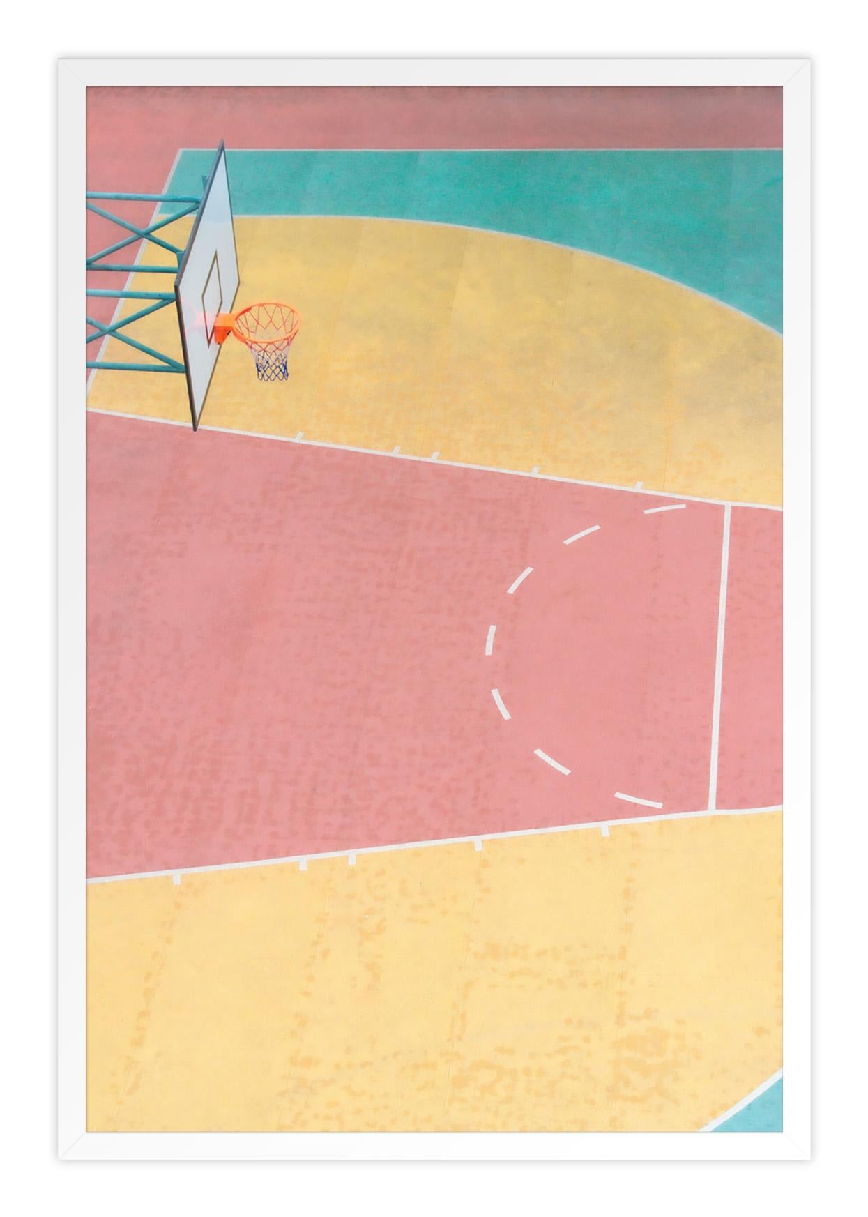 Stop-Licht-Kasten 2 (Beige), Landscape Print, von Austin Bell