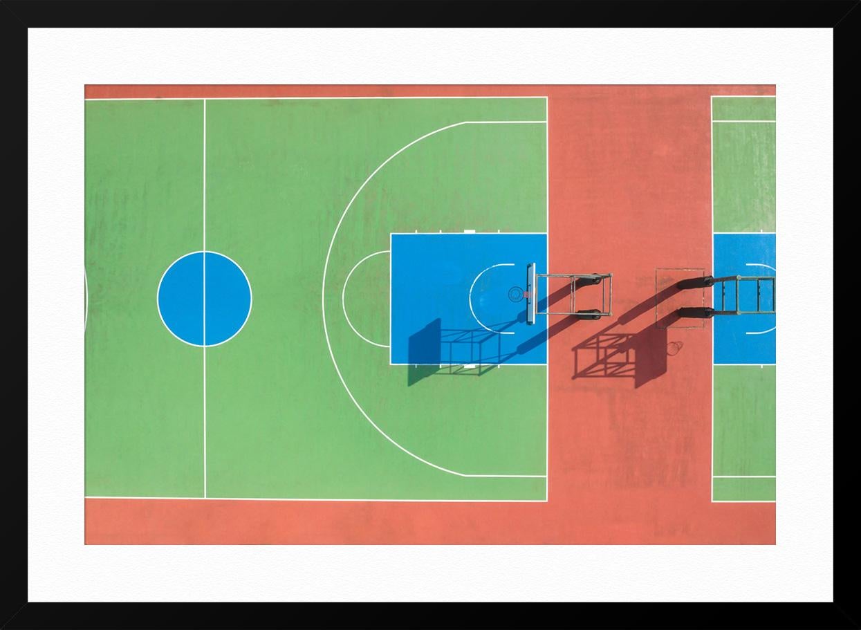 ABOUT THIS PIECE: Hong Kong has the most basketball courts of any city in the world. This bold claim is difficult to verify, but in his Hong Kong Basketball Court series, Austin Bell sets out to exhaustively showcase them all, whether by air or