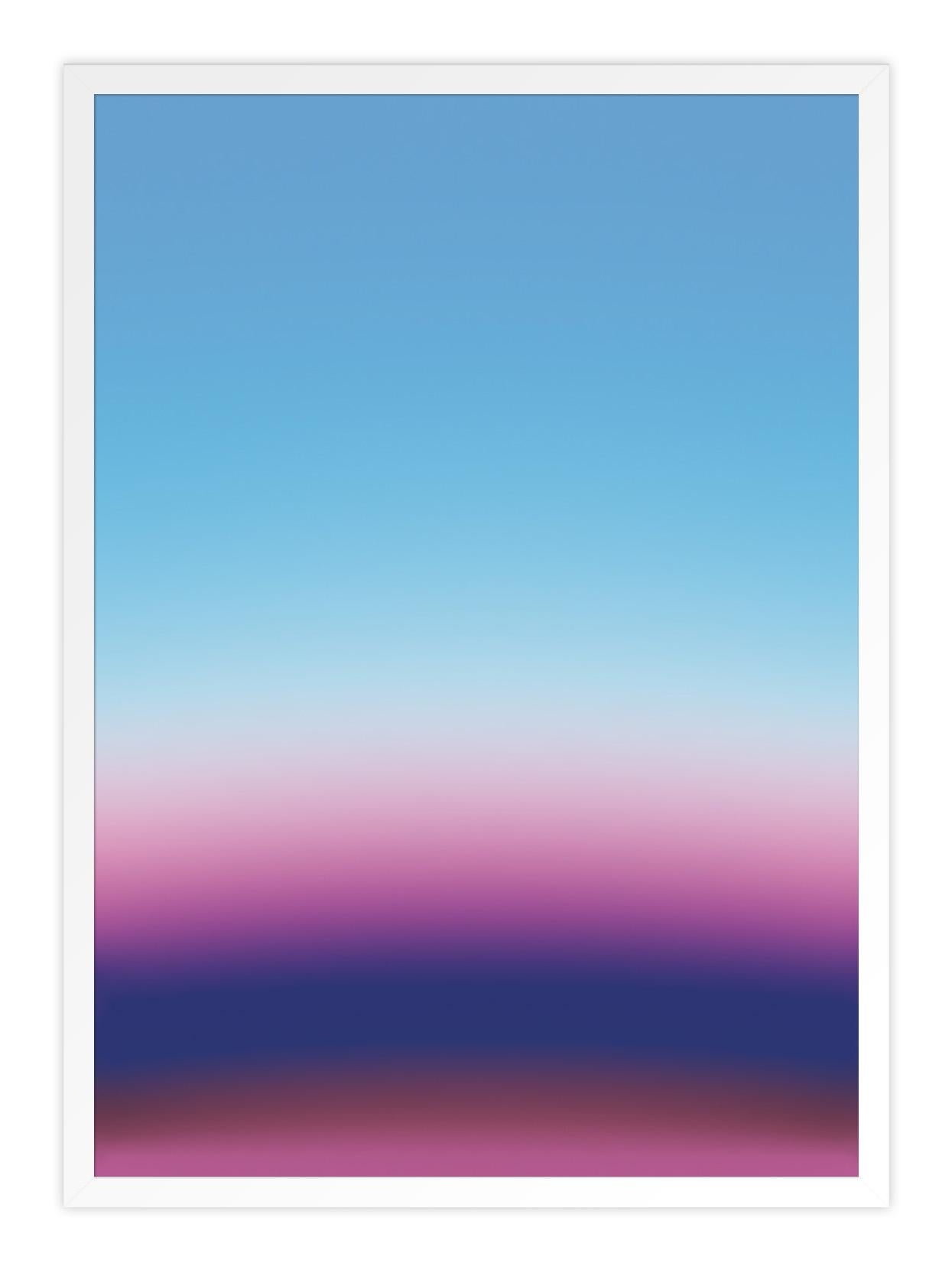 Frontier II - Blue Abstract Print by Tom Coolen