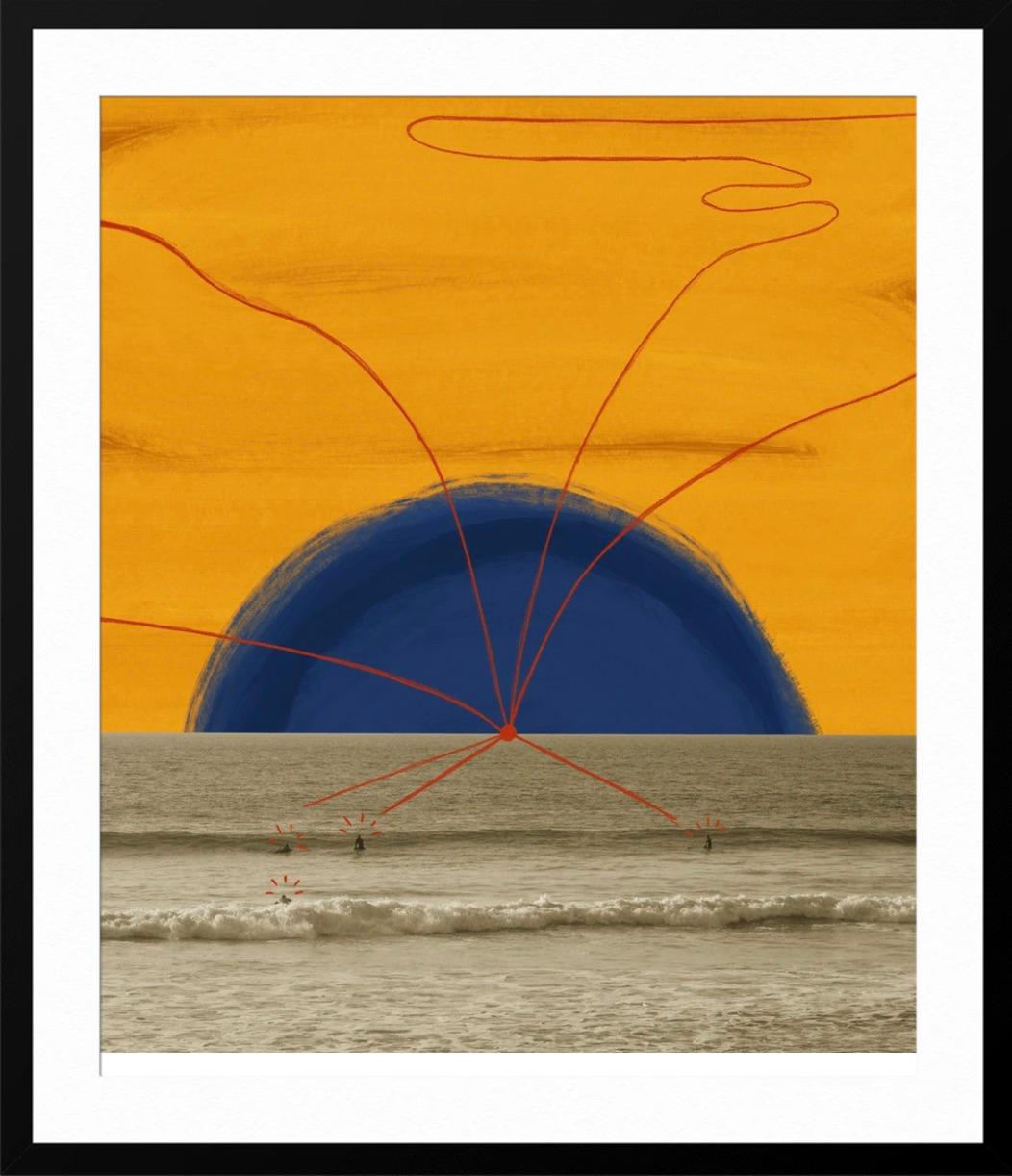 Movement Study #3 - Orange Landscape Photograph by Albert Hong