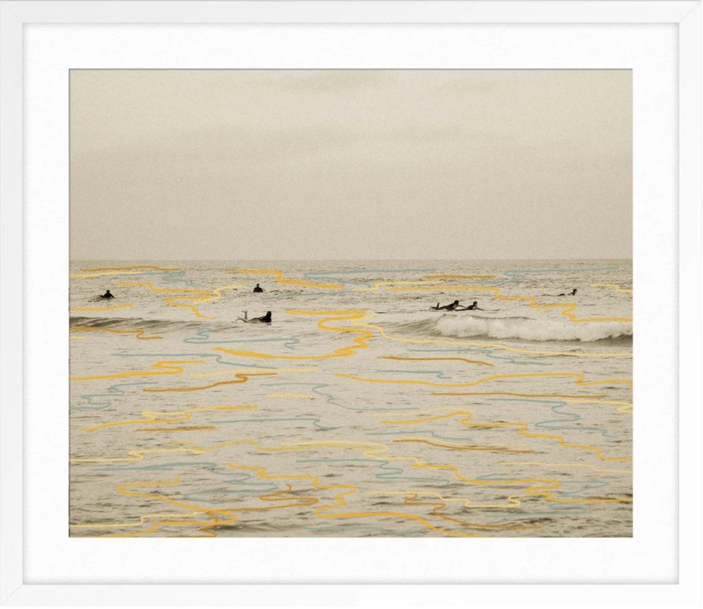 Scintillations Nr. 1 (Beige), Landscape Photograph, von Albert Hong