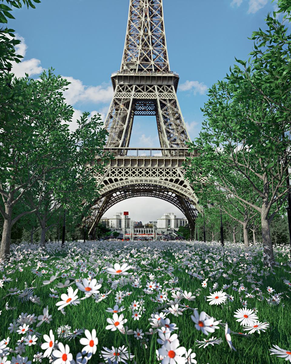 Color Photograph Timo Helgert - Le retour de Nature Paris