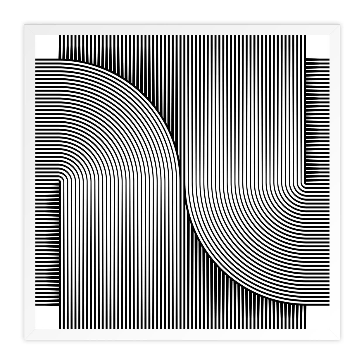 Continuation 3 02 (Schwarz), Black and White Photograph, von John Harman