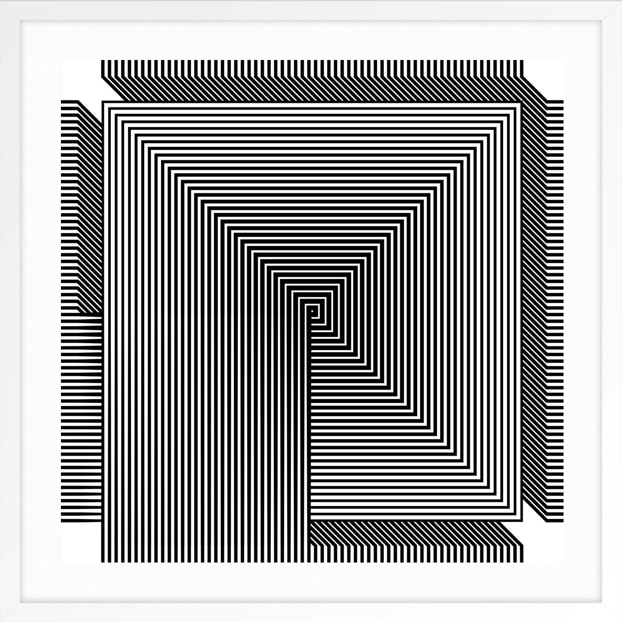 Fortsetzung 3 24 (Schwarz), Abstract Photograph, von John Harman