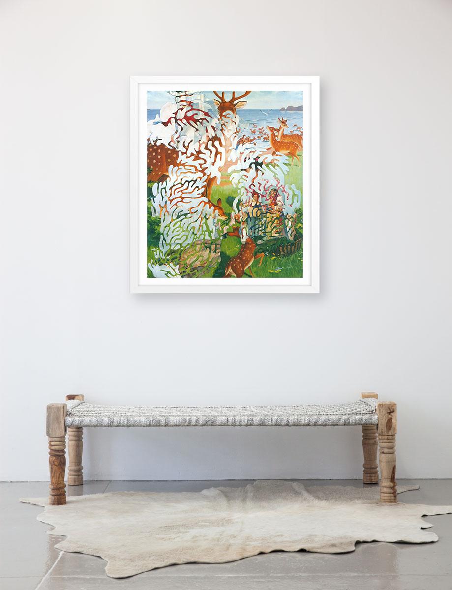 Simplicity of Complexity Deers - Print by Máximo Tuja