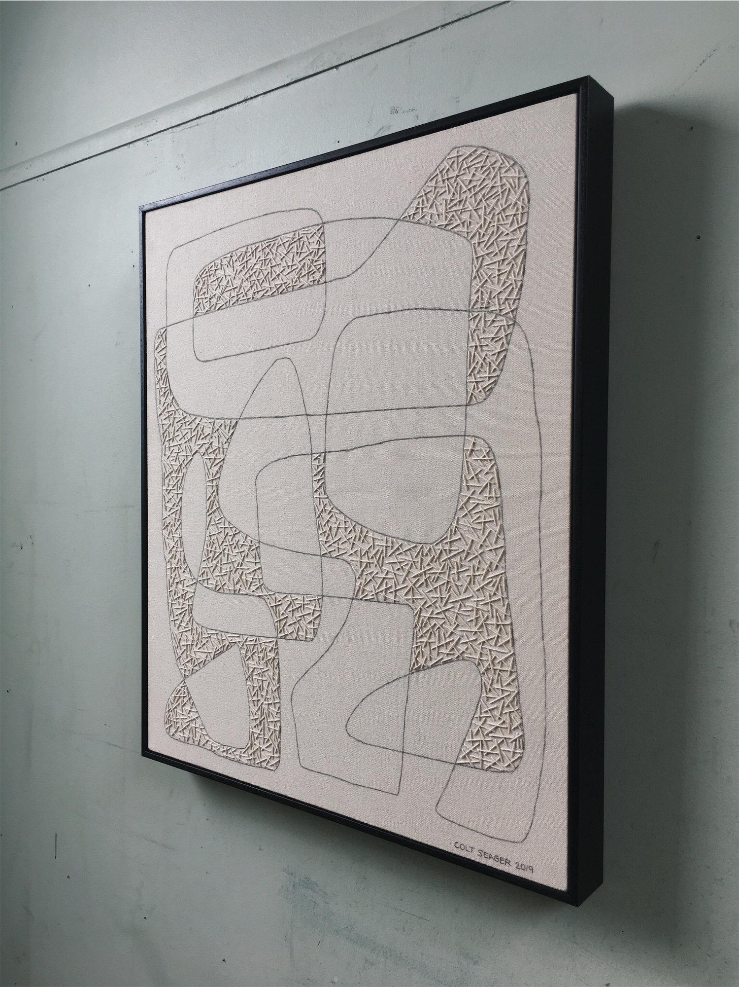 Gerahmte Abmessungen: 22.75 (B) x 26,75