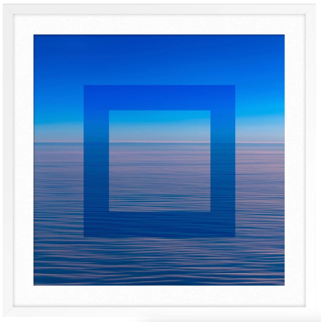 Mar de nubes - Abstract Photograph Azul de Igor Vitomirov