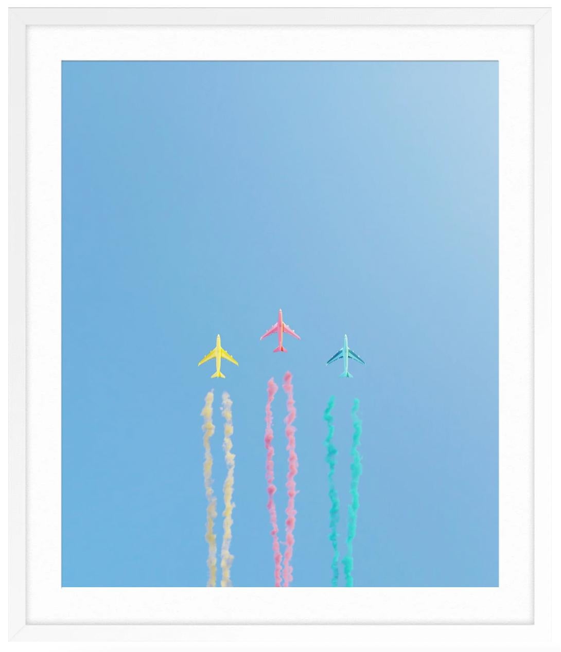 Pastel Flight 2 - Blue Still-Life Photograph by Saint Vines
