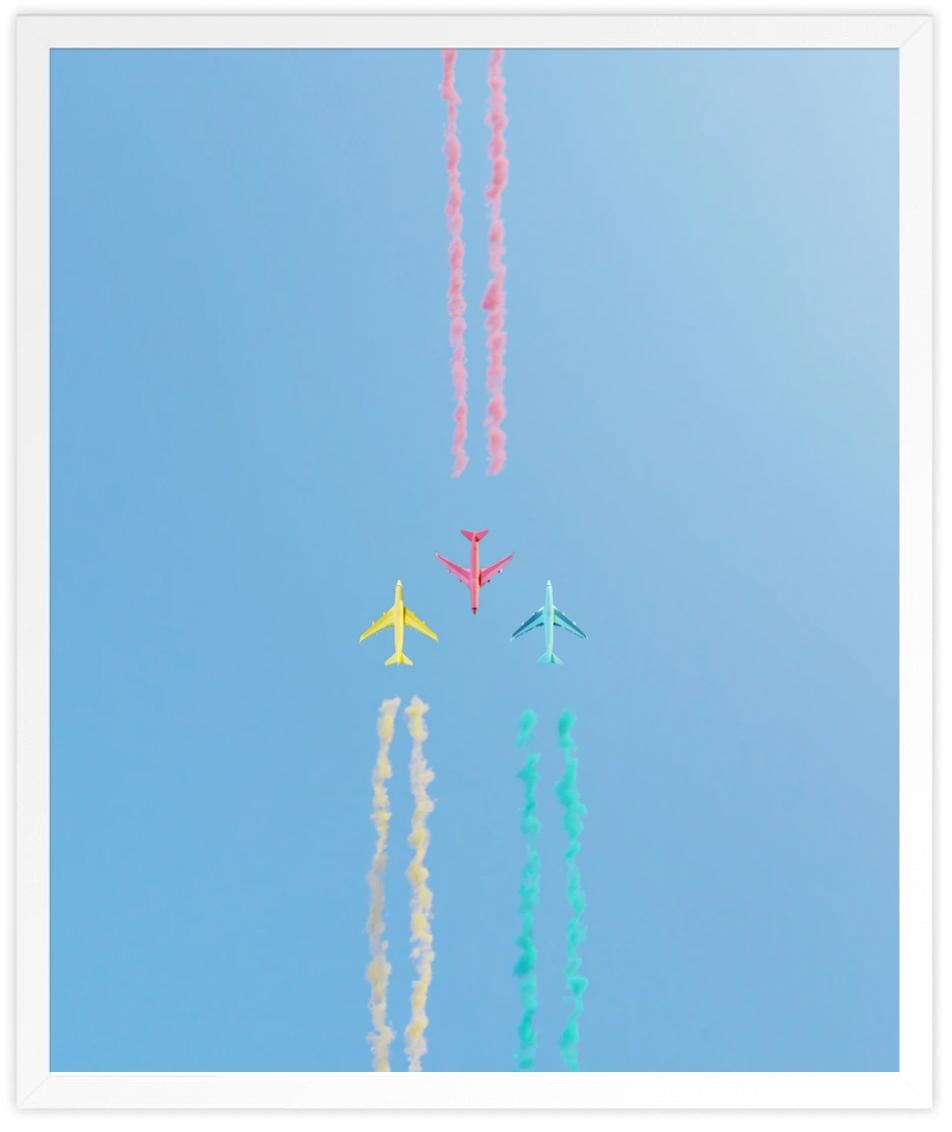 Pastel Flight 3 - Blue Still-Life Photograph by Saint Vines