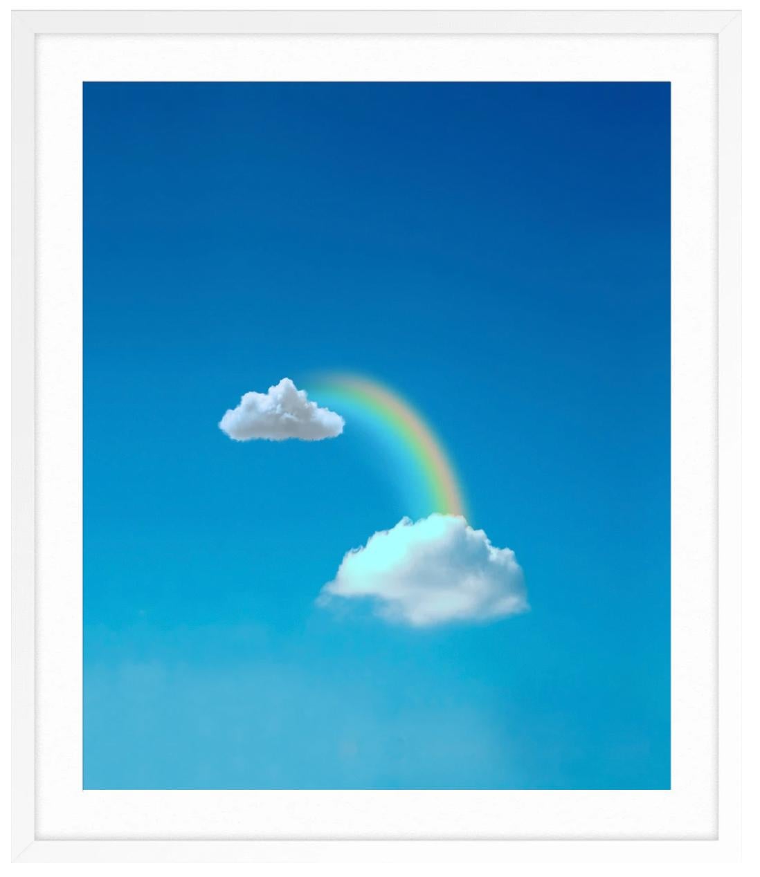 Regenbogen-Streppen (Blau), Color Photograph, von Saint Vines