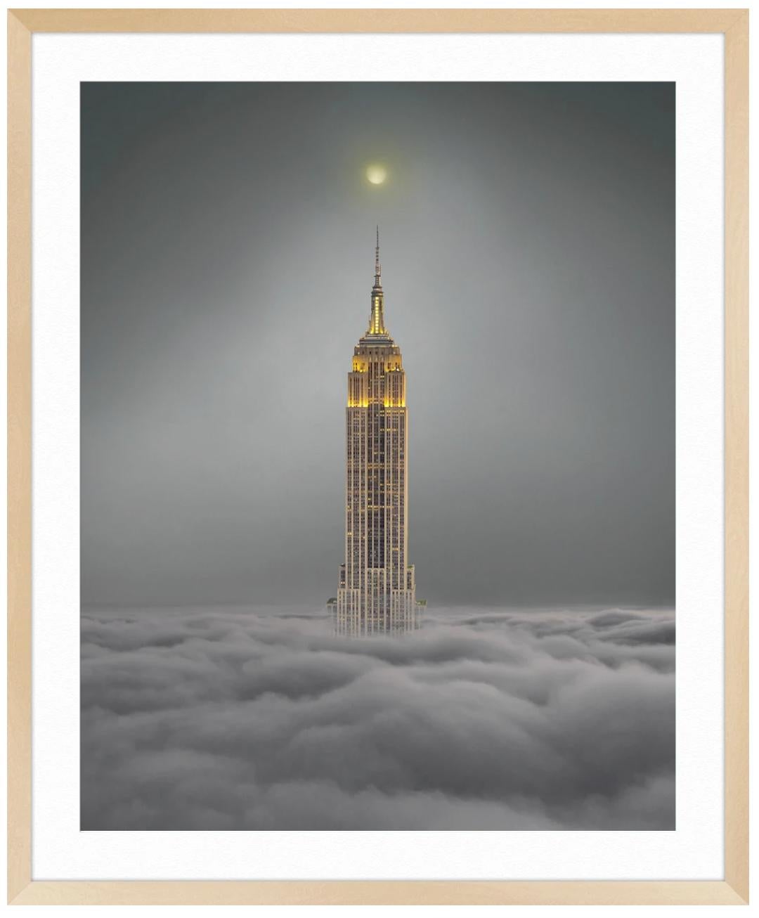 Empire State - Gray Landscape Photograph by Minjin-Mijoo