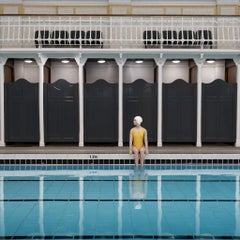 Swimmer in Yellow