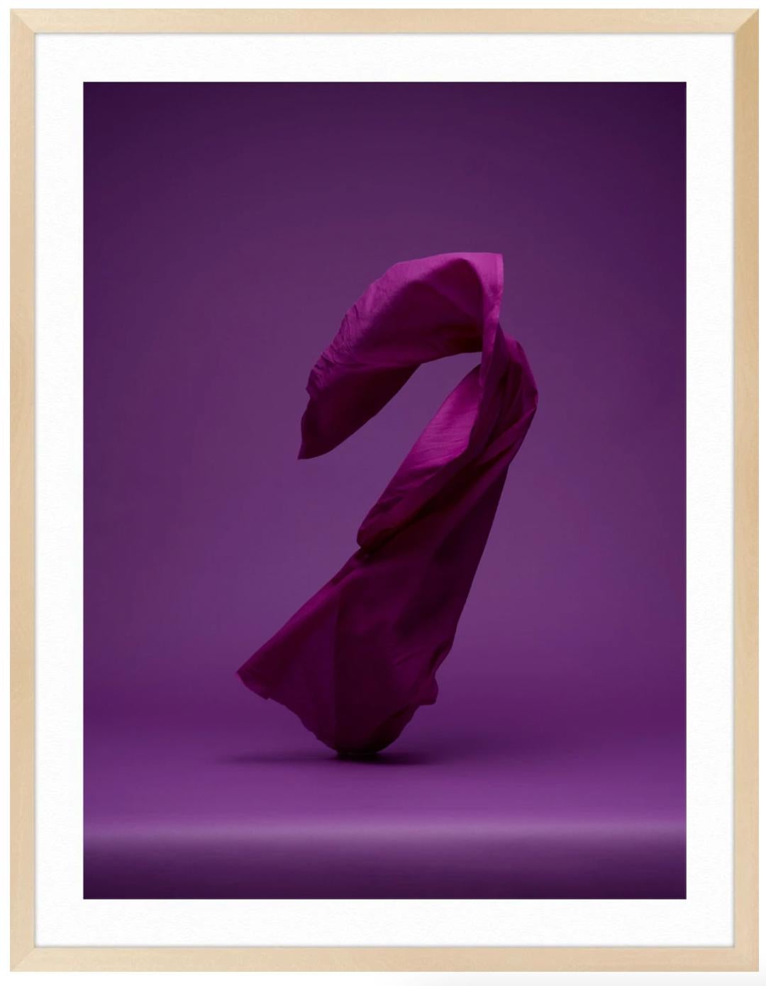 Dancing Fabric, Purple For Sale 4