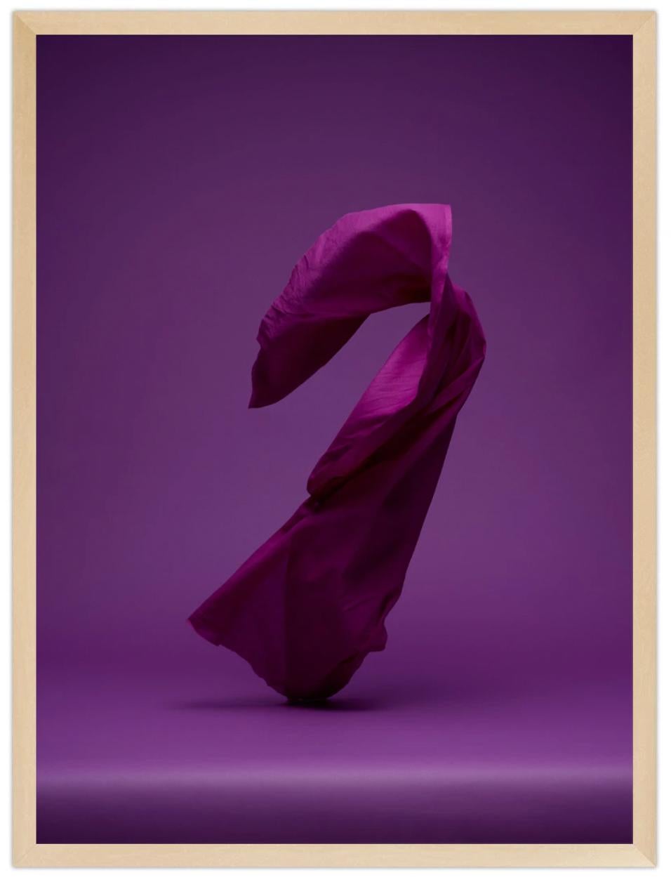 Dancing Fabric, Purple For Sale 5