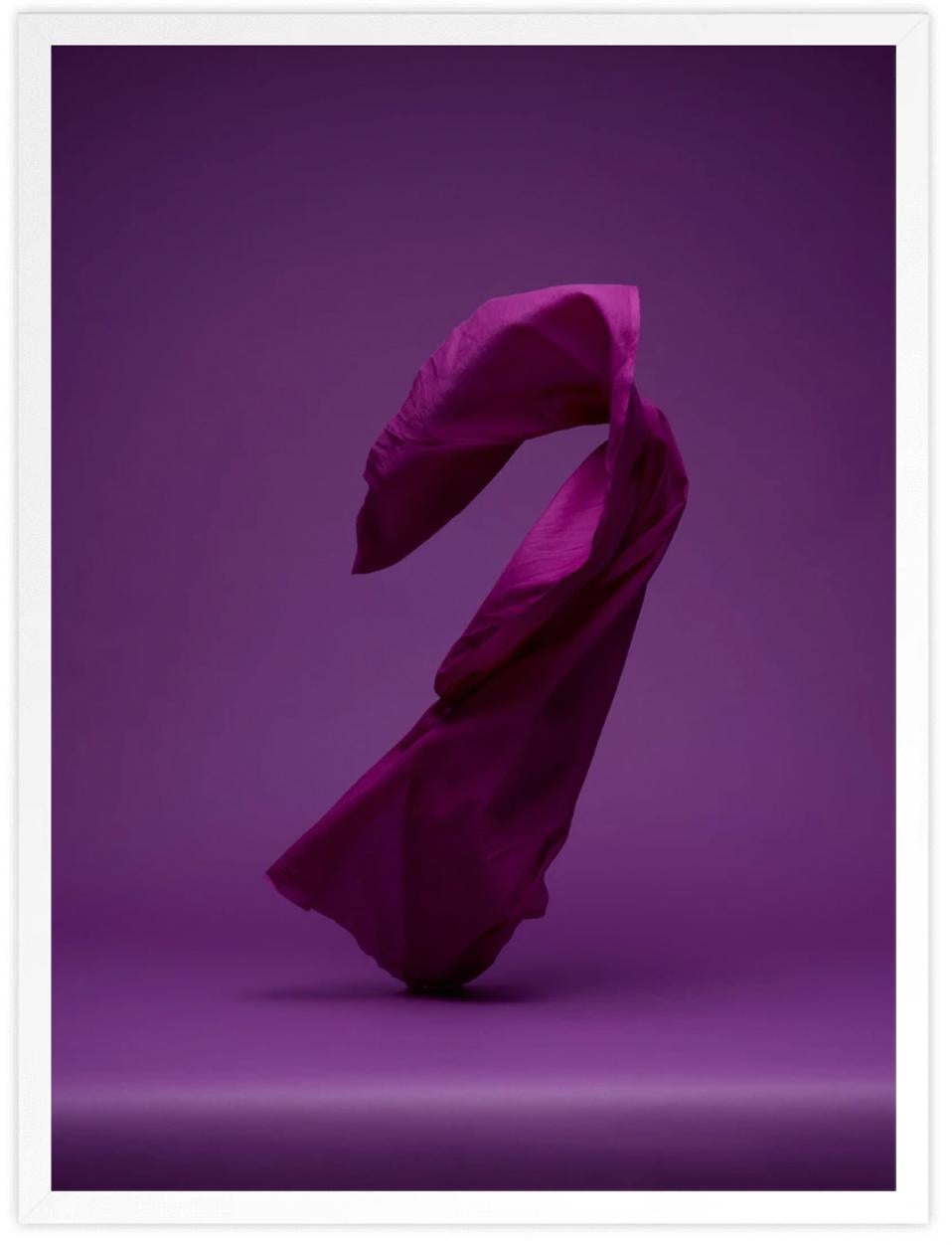 Dancing Fabric, Purple For Sale 1