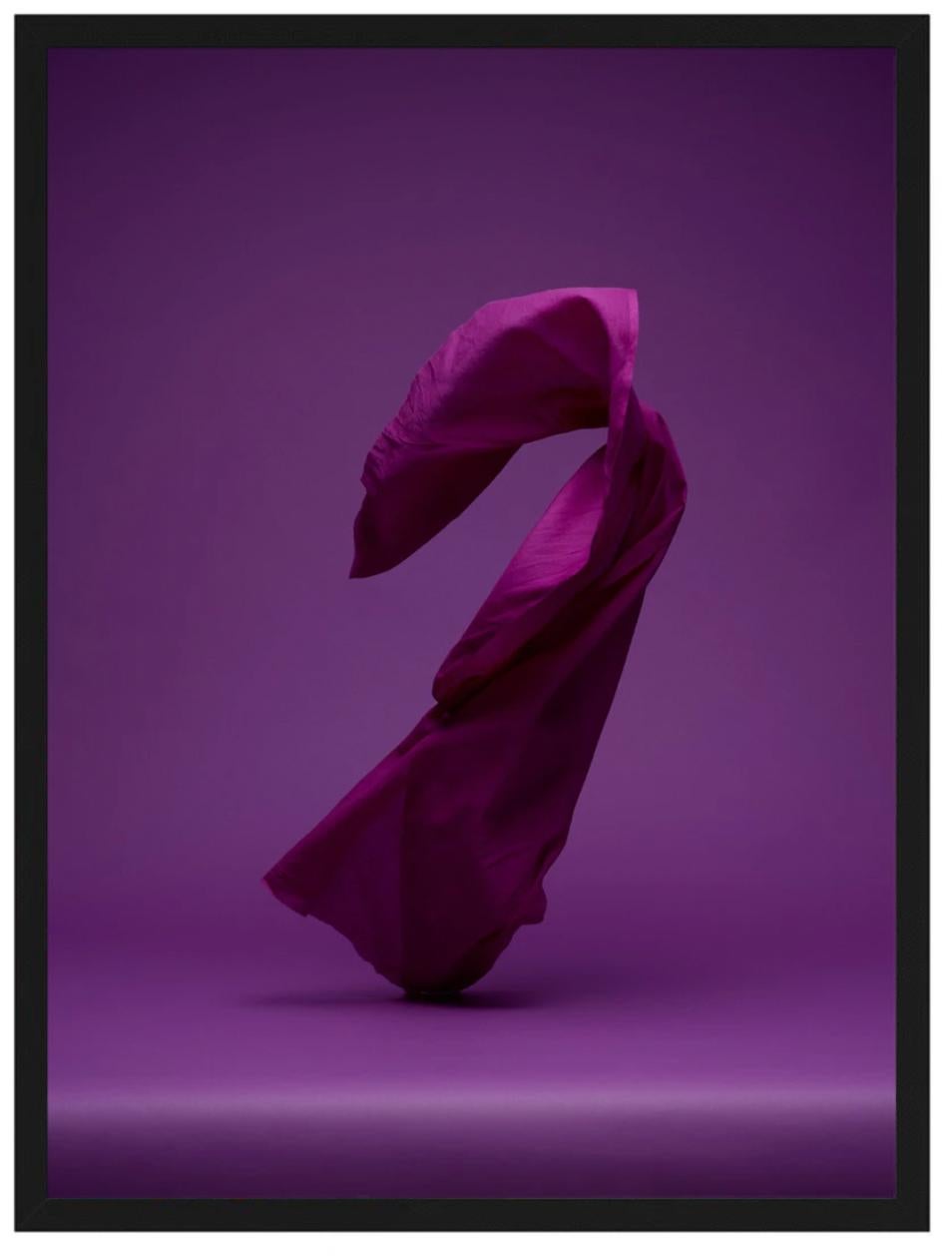 Dancing Fabric, Purple For Sale 3