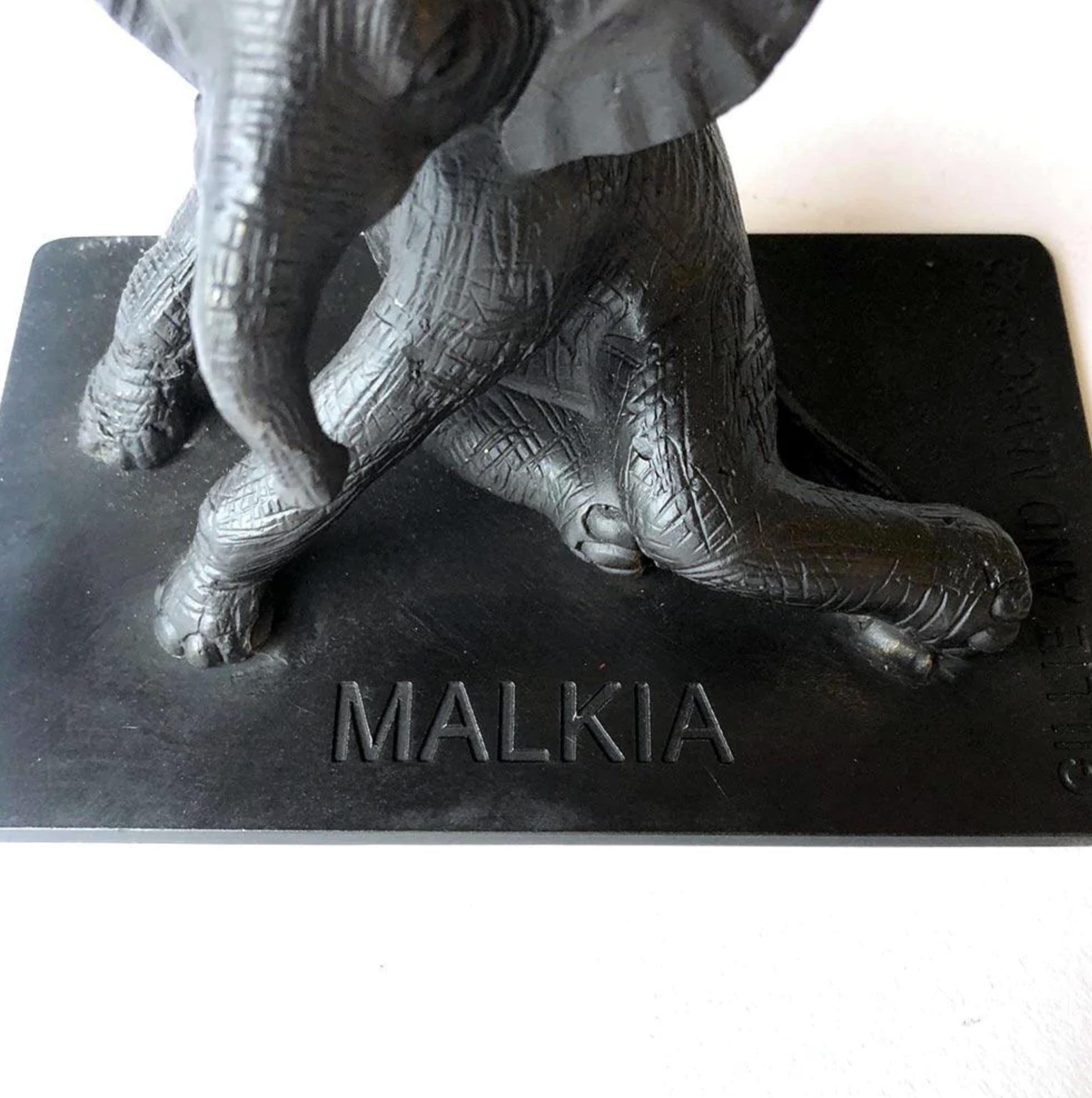Authentic Bronze Orphan Malkia Elephant Sculpture by Gillie and Marc For Sale 6