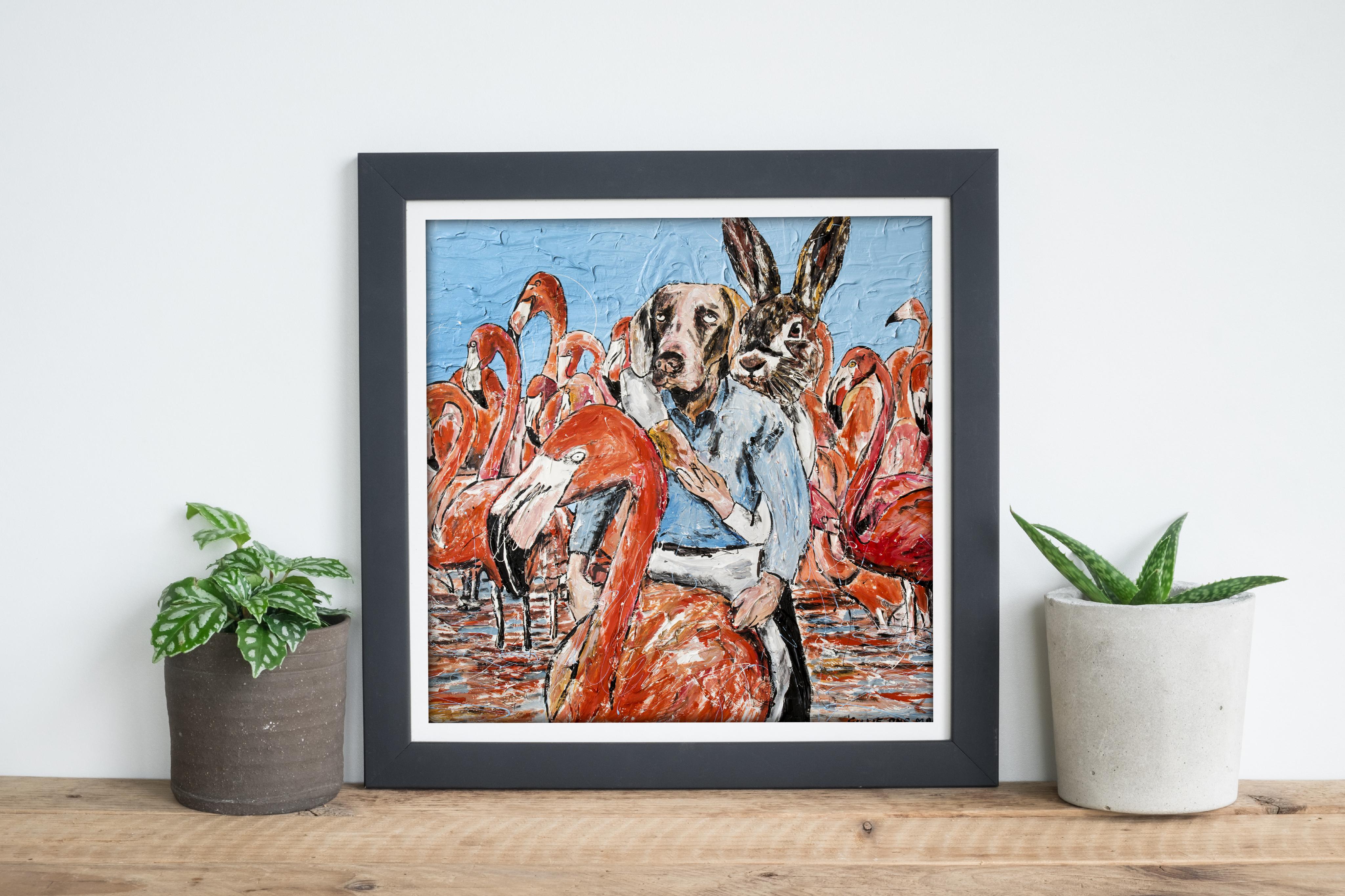 Animal Print - Gillie and Marc - Art - Limited Edition - Birds of a feather For Sale 7