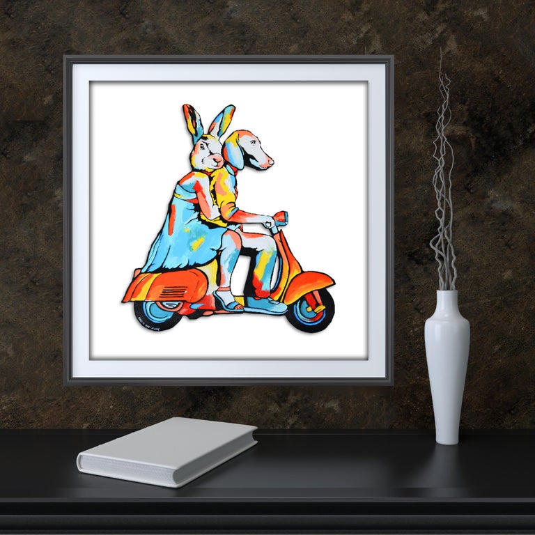 Gillie And Marc Schattner Pop Art Painting Print Gillie And