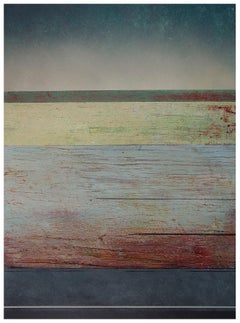 Weathered II by Richard Adams- Oil Paint, Abstract Painting, 21st Century
