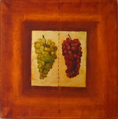 Fruit I by Sveta Yavorsky- Mixed Media, Still-Life Painting, 21st Century