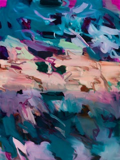 Glimmer by Rebecca Meanley - 21st Century, oil on canvas