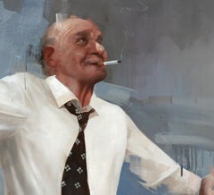 Capenhurst by Andrew Hunt, Figurative Realism, oil on canvas