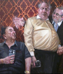 Three Kings by Andrew Hunt - Figurative realism, 21st Century oil on canvas