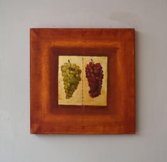 Fruit I by Sveta Yavorsky- Mixed Media, Still-Life Painting, 21st Century