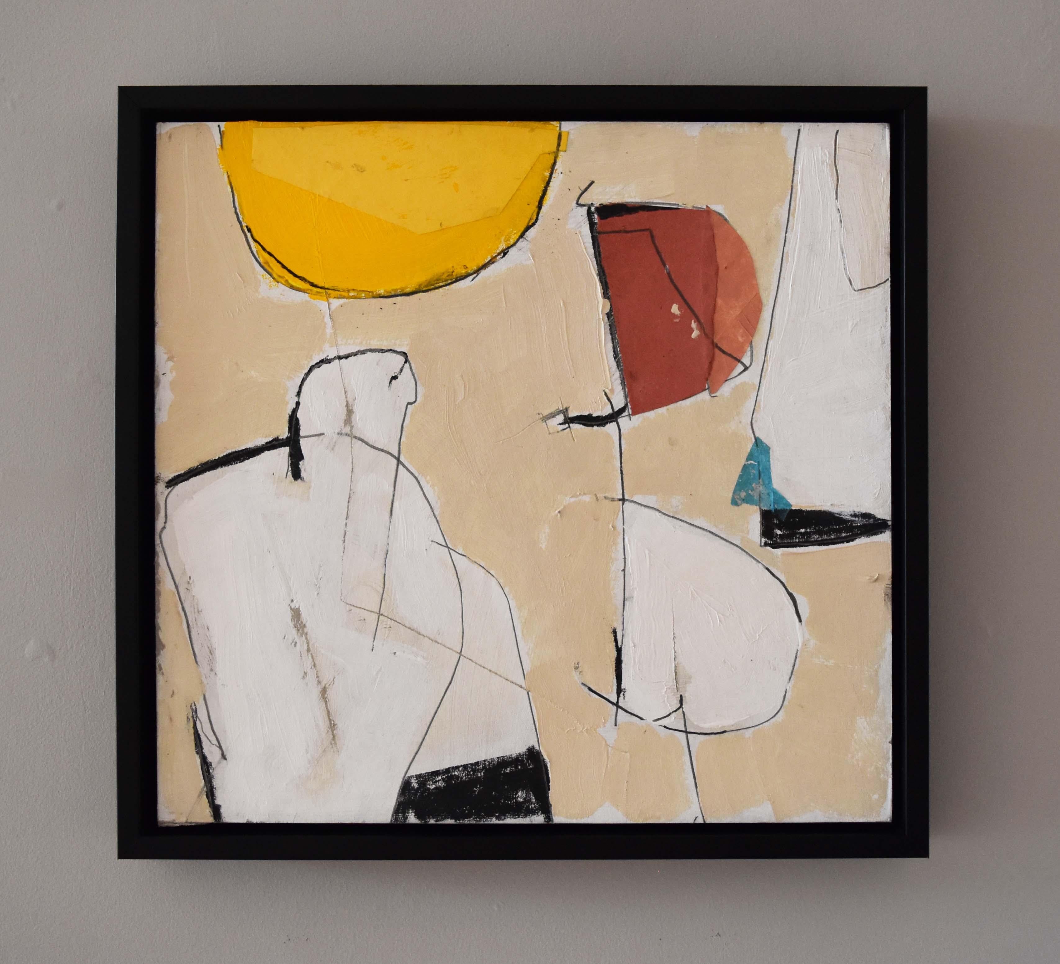 Andrew Johnstone’s (British, 1933 – 2015) work rarely varies from a select series of themes usually from the ancient world and his techniques and idioms often stem from the modern artists he admired: Roger Hilton, Ben Nicholson and William Scott.