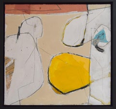 Cornwall II by Andrew Johnstone - mixed media on board