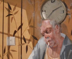 Saint John by Andrew Hunt - Figurative realism, oil on canvas