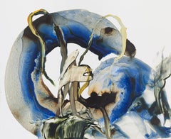 Wind Teaser by Ilana Manolson, acrylic on yupo paper on board, 21st Century