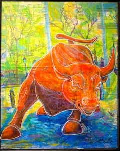 Wall Street Bull - Original Pop Art, 2016