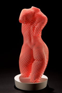 Roxie..Contemporary plexiglass sculpture, nude female, suitable outdoor display